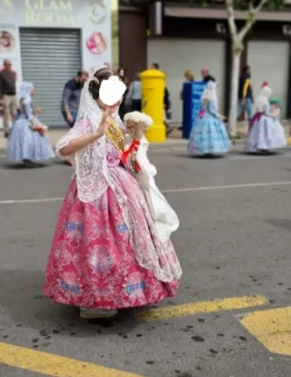 Traje de Fallera Niña