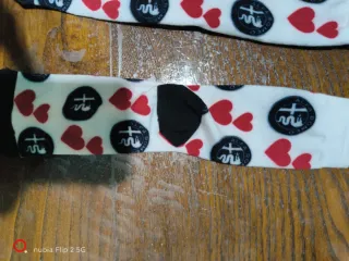 Calzini Alfa Romeo Cuori Rossi Bianchi