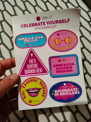 Stickers Veralab + Indie