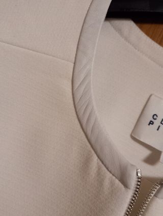 Chaqueta Corta Blanca Claudie Pierlot. T.40