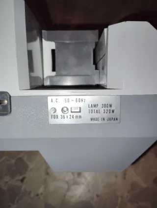 Proyector Diapositivas Antiguo Cabin 1000A