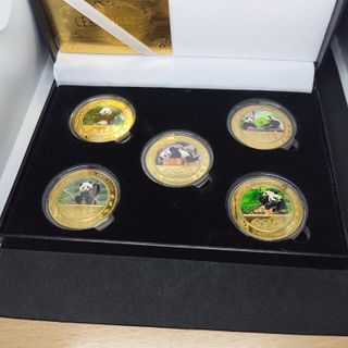 COLLEZIONE DI MONETE IN ASTUCCIO PANDA