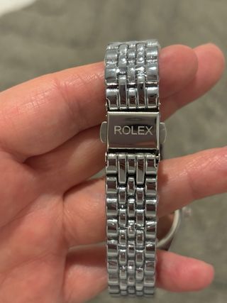 Reloj Rolex Datejust Rosa y Plata