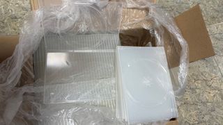 Cajas para DVD transparentes