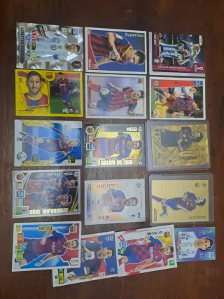 Cromos de fútbol Lionel Messi