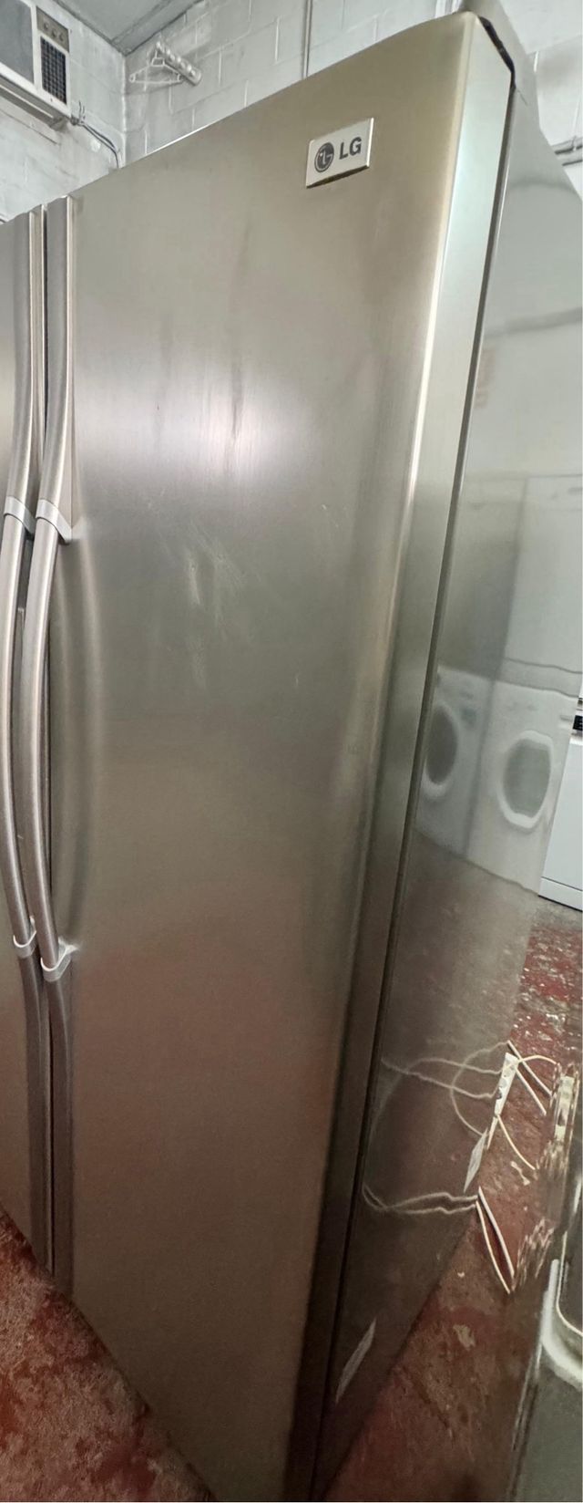 FRIGORÍFICO AMERICANO MARCA LG EN INOX