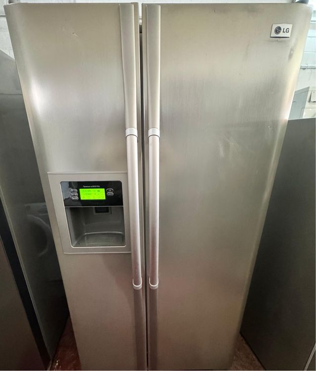 FRIGORÍFICO AMERICANO MARCA LG EN INOX