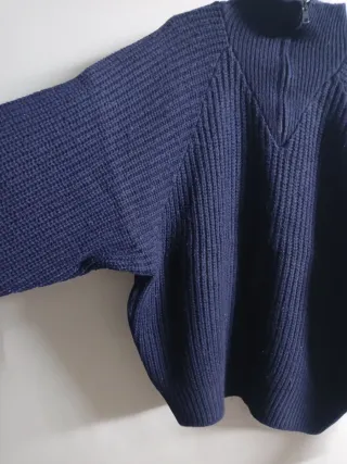 Maglione Uomo Vintage Lana Spessa Tg Unica