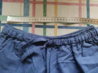 Pantalones cortos cargo azules