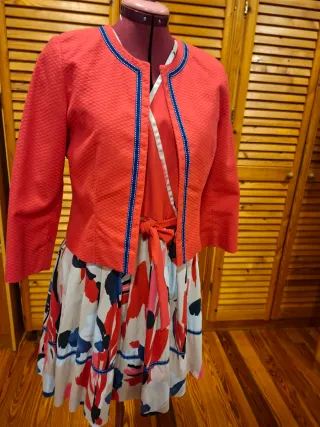 Conjunto Vestido y Chaqueta