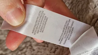 Abrigo borrego y antelina marrón