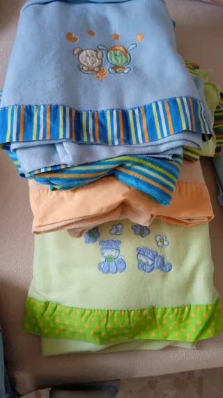 Pack Cuna Infantil Animales + colchón