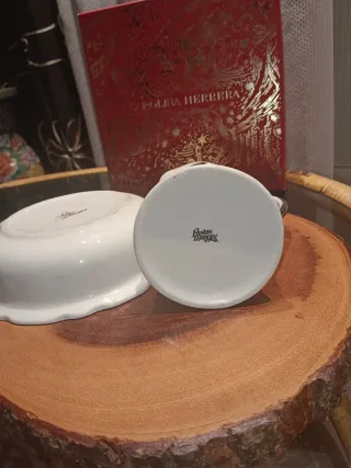 Juego Porcelana Pasta Limoges Plata Ley