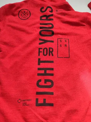 Sudadera Reebok UFC Talla M Roja