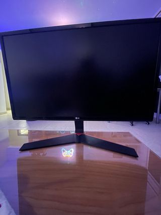 Monitor Gamer LG Negro/Rojo