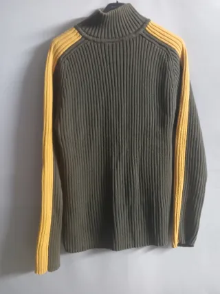 Maglione H&M Uomo Verde/Giallo Tg S
