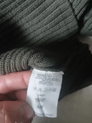 Maglione H&M Uomo Verde/Giallo Tg S