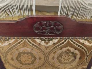 Coppia poltrone antiche imbottite