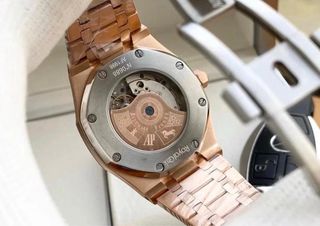 Audemars Piguet Reloj Oro Rosa Negro #11