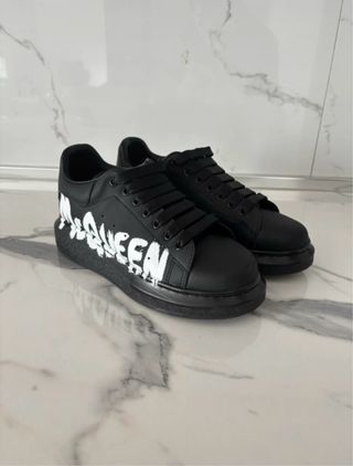 Alexander McQueen Scarpe Sneakers Uomo Donna Nero