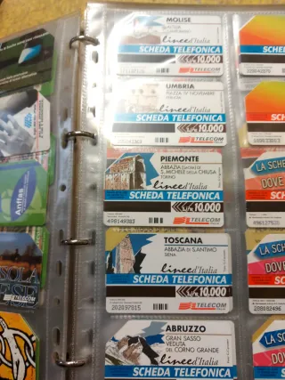 Schede telefoniche Linee d'Italia