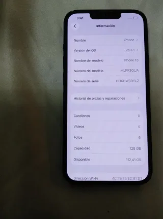 iPhone 13 Nero 128GB