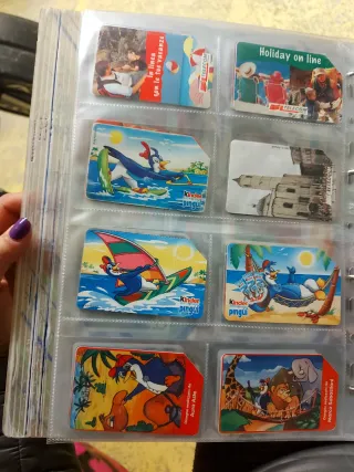 Schede telefoniche Kinder Pinguì