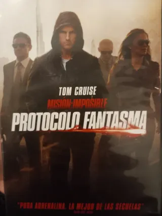 DVD Misión Imposible: Protocolo Fantasma