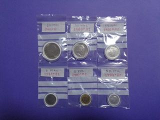 Collezione di 6 monete del 1980*81 Mondial 82