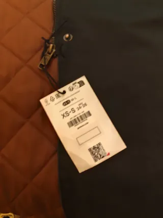 Barbour Bershka Chaqueta Verde y Marrón Nueva