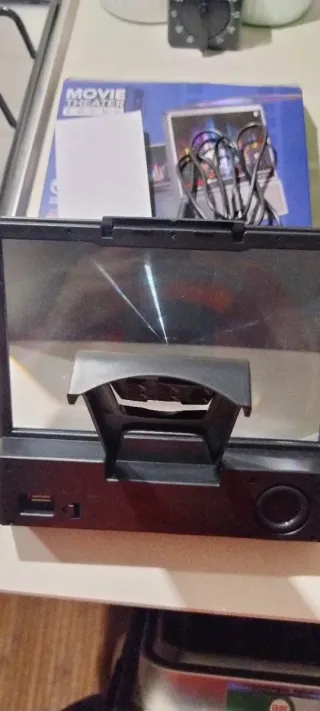 Amplificatore video smartphone con speaker