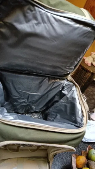 Nevera de playa completa con accesorios