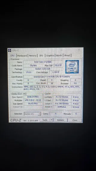 PC Gaming i7-6700K GTX1080 16GB RAM 2TB HDD WIFI