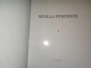Sevilla penitente, 3 tomos , en Cajetín y fundas