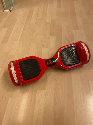 Hoverboard Rojo con Luces LED