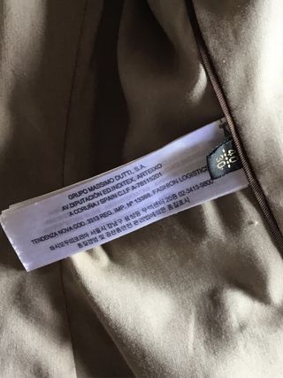 Casaco Massimo Dutti xadrez castanho