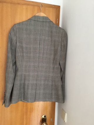 Casaco Massimo Dutti xadrez castanho