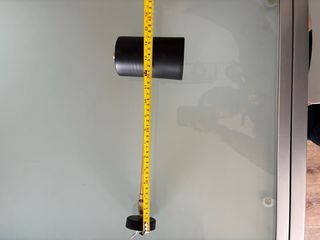 Lampada da parete vintage metallo e ottone