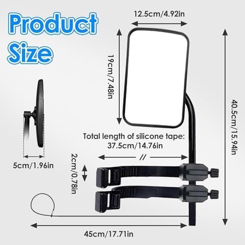 Pacchetto di 2 specchi supplementari per SUV e roulotte