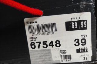 Zapatillas deportivas plataforma blancas