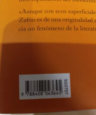 La Sombra del Viento, Carlos Ruiz Zafón