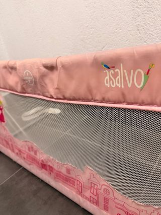Barrera de cama Asalvo rosa