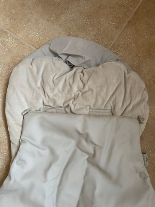Saco Tuc Tuc Piel y Polar para Cochecito