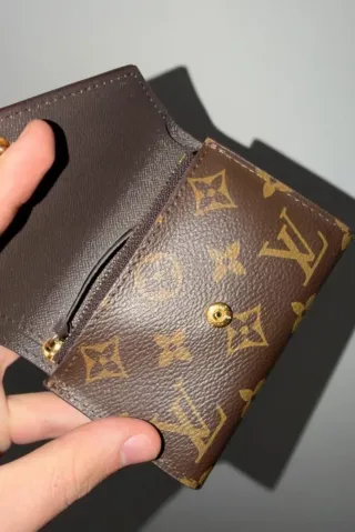 Portafoglio Louis Vuitton donna marrone