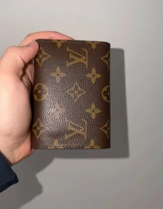 Portafoglio Louis Vuitton donna marrone