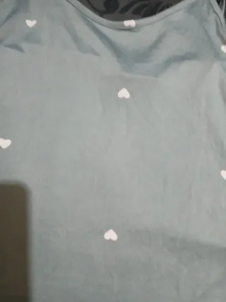 Pijama corto verano corazón