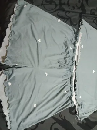 Pijama corto verano corazón