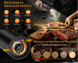 Set Macina Sale e Pepe Elettrico