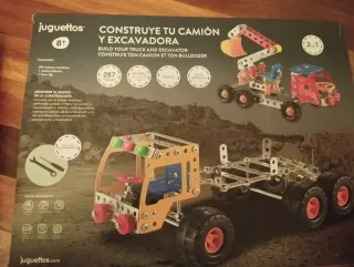 Juguetes Construcción Camión Excavadora