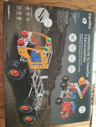 Juguetes Construcción Camión Excavadora